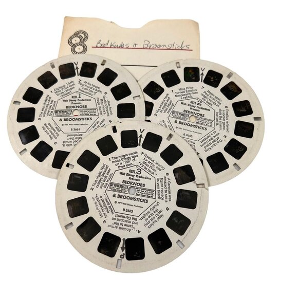 Vintage Viewmaster Reels Hopalong Cassidy Disney Gene Autry Tarzan Flintstones - Picture 7 of 7